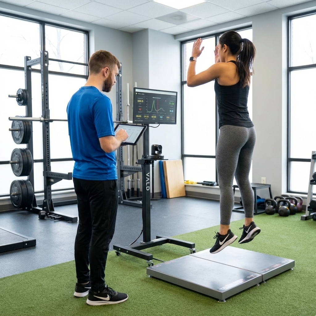 atient working with a provider at a performance physical therapy clinic in Central, SC during a one-on-one movement assessment